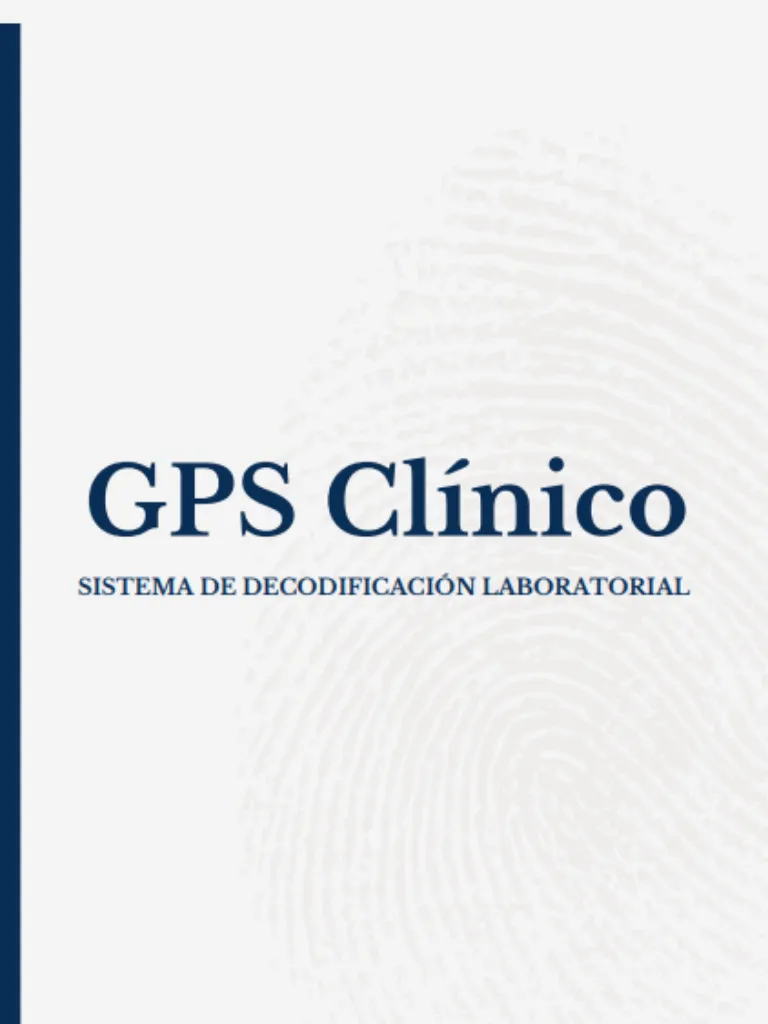 Portada - GPS Clínico Sistema de Decodificación Laboratorial