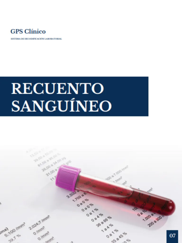 Recuento Sanguíneo - Portada
