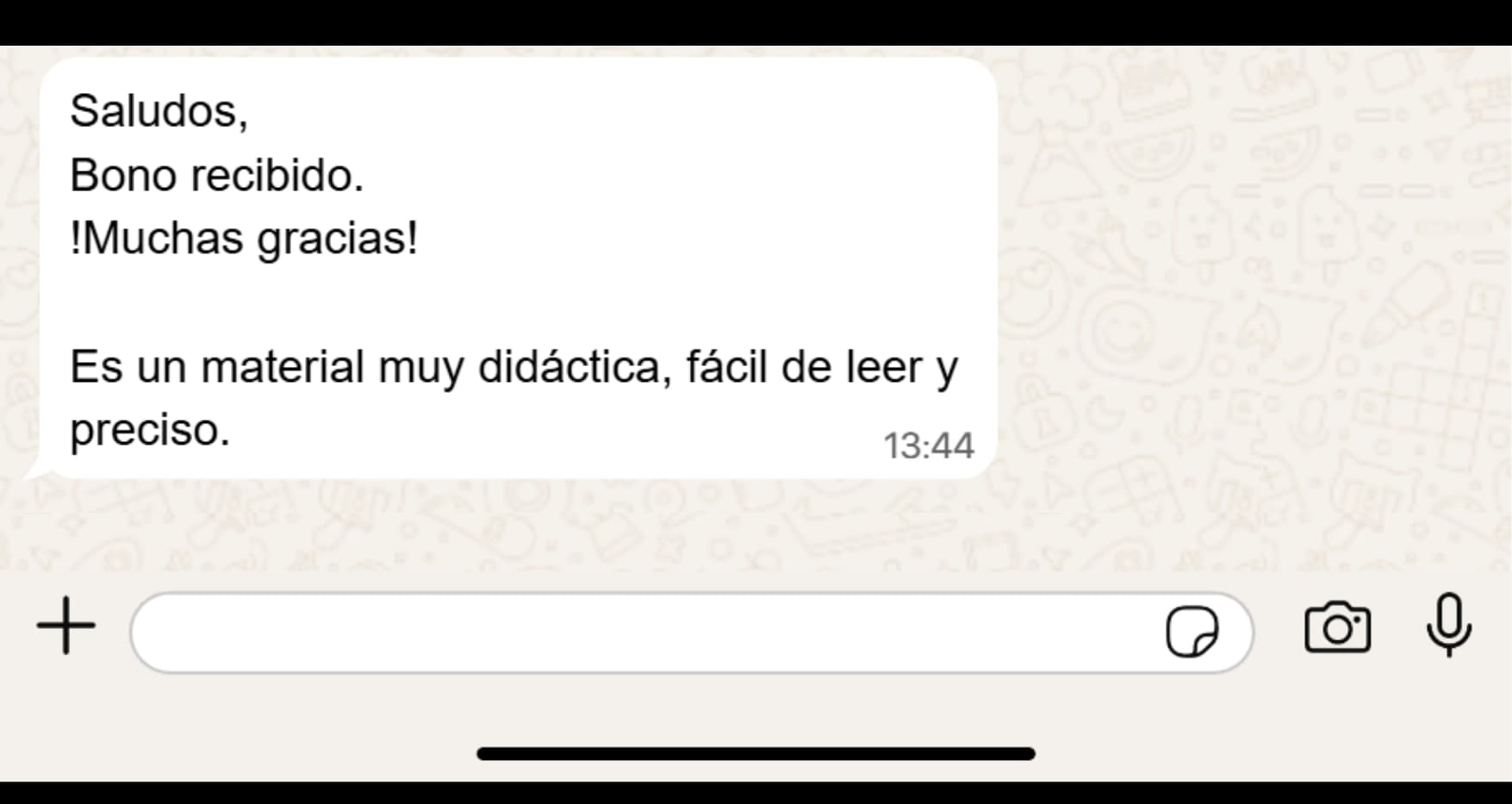 Testimonio: Es un material muy didáctica, fácil de leer y preciso.